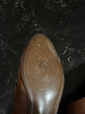 Canali Shoes Mens 11 US 44 EU Brown Classic Leather Italy $645 Retail