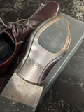 KENNETH COLE Reaction Mens Shoes - Star Quality Brown Leather Oxfords Size 11.5