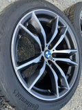 Genuine 20" Wheels BMW F15 F16 X5 X6 M Style M611 20x10 20x11.5 / Continental