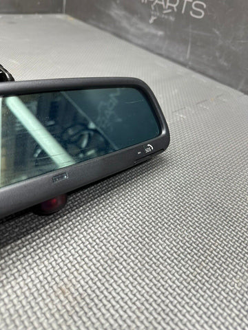 01-06 BMW E46 M3 Rearview Rear View Mirror SOS *Slight Liquid Damage