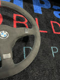 BMW E30 M3 1988-1991 385mm M-Tech 1 Steering Wheel Custom M Stitch Red