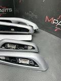 01-06 BMW E46 M3 Convertible Interior Trim Set Brushed Aluminum 7pc Incomplete