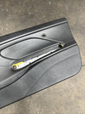 00-06 BMW E46 COUPE CONVERTIBLE PASSENGER RIGHT SIDE DOOR PANEL CARD BLACK OEM