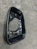 NEW OEM BMW 5 G30 6 G32 7 G11 RIGHT EXTERIOR MIRROR SUPPOTING RING GLOSS BLACK