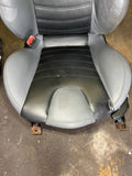 Genuine 1999 2000 2001 2002 BMW Z3 M Roadster Gray Interior Front Leather Seats