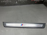 2013-2016 BMW F10 M5 FRONT DOOR ENTRANCE COVER SILL PLATE 8050049 OEM 17903