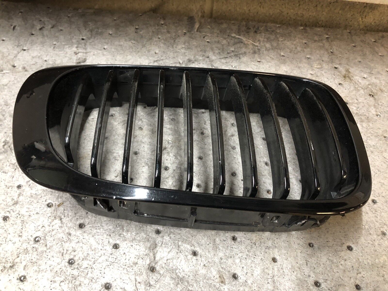 01-06 BMW E46 M3 Front Hood Kidney Grille Grill Gloss Black Right