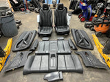 15-20 BMW F83 M4 Convertible Front & Back Seats Cushion Black Leather