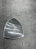 Ferrari 488 458 Italia California Carbon Fiber Fender Shield Badge Emblem