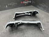 01-06 BMW E46 M3 FRONT BUMPER COVERS GUARDS BRACKETS PAIR 2695247 2695248