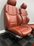 08-11 BMW E90 M3 Sedan Front & Back Seats Cushion Fox Red Leather