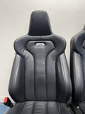 15-18 BMW F80 M3 Sedan Front Seats Black