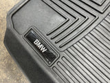 Front Rubber Floor Mats 2012-2018 BMW F30 F31 3 Series Sedan F80 M3 All Weather