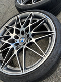 BMW F80 F82 F83 M3 20x9 20x10 WHEELS RIMS STYLE 666M 5x120mm OEM