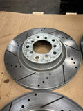 01-06 BMW E46 M3 Brake Drilled & Slotted Rotors Set