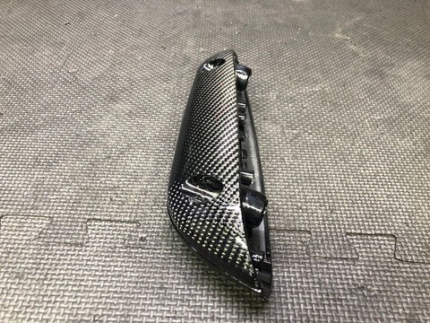 01-06 BMW E46 M3 CONVERTIBLE REAR RIGHT PANEL ARMREST CARBON FIBER OEM