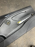 00-06 BMW E46 COUPE CONVERTIBLE PASSENGER RIGHT SIDE DOOR PANEL CARD BLACK OEM