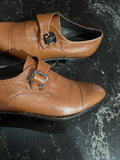 Canali Shoes Mens 11 US 44 EU Brown Classic Leather Italy $645 Retail