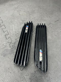 01-06 BMW E46 M3 Fender Vents Grilles Trims Gloss Black