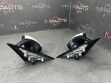 08-13 BMW E92 E93 M3 Side View Mirrors Pair Gloss Jet Black / PPF Wrapped 3 PIN