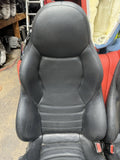 1996-2002 BMW Z3M Front Seats Cushion Leather Black Roadster Powered OEM