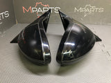 08-13 BMW E92 E93 M3 Side View Mirrors Pair Gloss Jet Black / PPF Wrapped 3 PIN