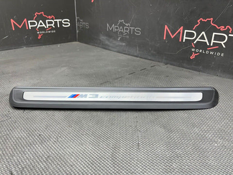 21-23 BMW G80 M3 Competition Front Door Sill Plate Trim Panel 9451626