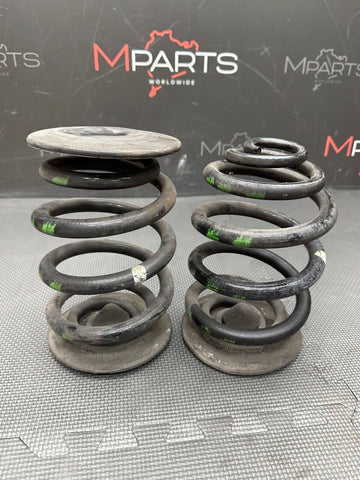 01-06 BMW E46 M3 Coupe Rear Axle Coils Springs Pair Green Markings