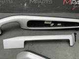 01-06 BMW E46 M3 Coupe Interior Trim Set Brushed Aluminum 8pc Complete