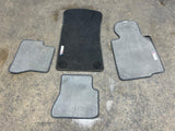 Genuine 01-06 BMW E46 M3 Convertible Carpets Floor Mats Black Front & Rear