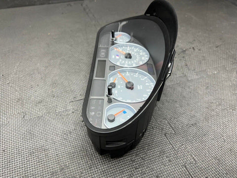 01-06 BMW E46 M3 Instrument Cluster Speedometer MANUAL 132k Miles *Dimmed*