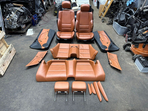01-06 BMW E46 M3 Convertible Complete Interior Seats & Panels Cinnamon