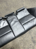 BMW E46 M3 01-06 OEM Coupe Rear Seat Base Bottom Black  Leather