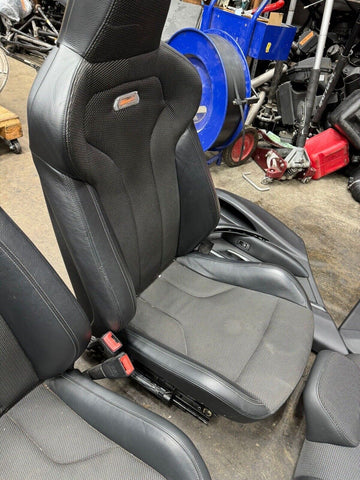 15-18 BMW F80 M3 Front & Back Seats Cushion Black