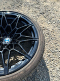 BMW G80 G82 G83 M3 M4 20x10.5 Rear OEM Wheel Gloss Black 8093837