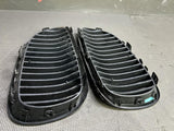 Front Bumper Kidney Grilles BMW E90 E92 E93 M3 08-13 Semi Gloss Black