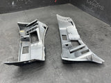 01-06 BMW E46 M3 FRONT BUMPER COVERS GUARDS BRACKETS PAIR 2695247 2695248