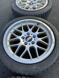 17” BBS RGR RX222 WHEELS RIMS 5x120 SET OF 4 17x9