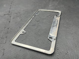 BMW M3 LICENSE PLATE FRAME BRACKET MOUNT HOLDER CHROME