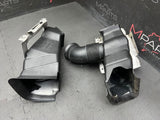 BMW E46 M3 OEM (2001-2006) BRAKE AIR INLET DUCTS + BRACKETS PAIR NO BROKEN TABS