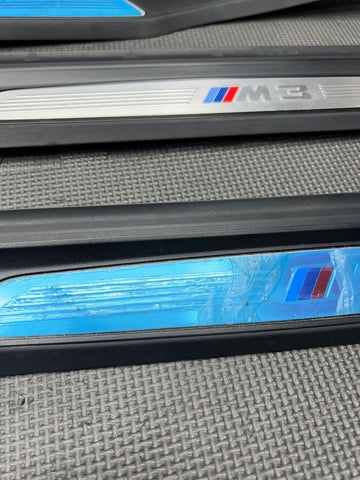 15-18 BMW F80 M3 Sedan Door Sills Step Scuff Plates Front & Rear