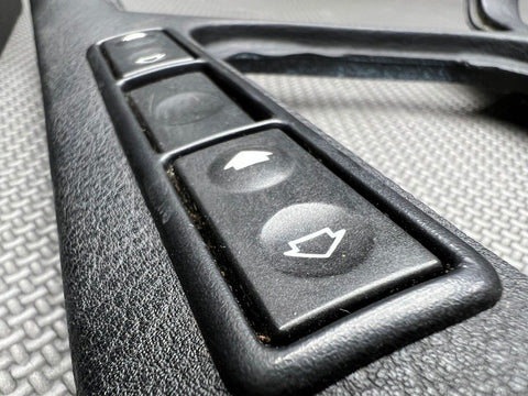 92-99 BMW E36 3 Series Center Console Armrest Trim Cover Assembly Black OEM