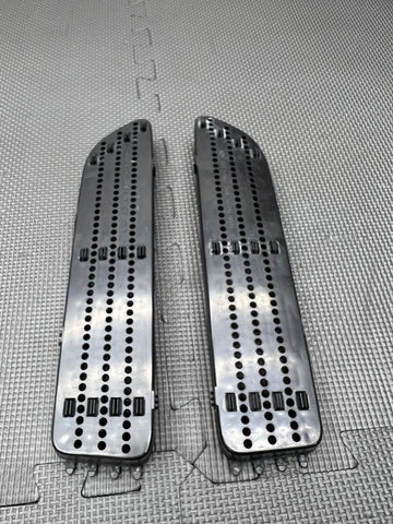 01-06 BMW E46 M3 Fender Vents Grills Grilles Trims Matte Black