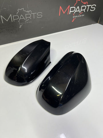 Black Side Mirror Covers Caps BMW E92 E93 335 2011-2013