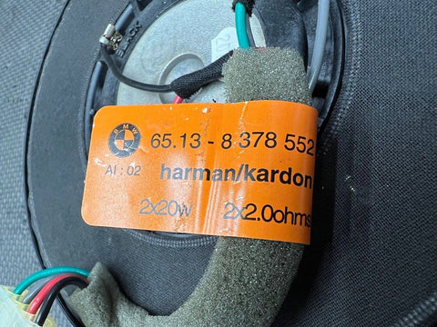 01-06 BMW E46 M3 CONVERTIBLE HARMAN KARDON SPEAKERS SUB SUBWOOFER DECK 8378552