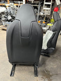 BMW 21-23 G80 M3 Sedan Front Seats Black Leather Powered Interior