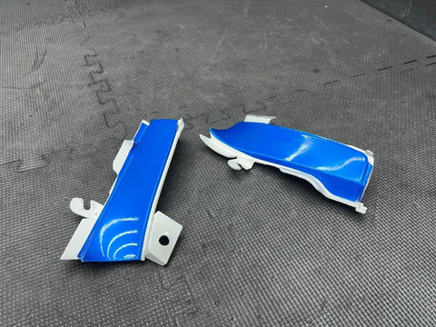 FERRARI 488 GTB REAR SPOILER DECK LID WALL MOULDINGS BRACKETS OEM 86653200