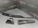 15-20 BMW F80 F82 M3 M4 Dash Center Console Carbon Fiber Interior Trim Set OEM