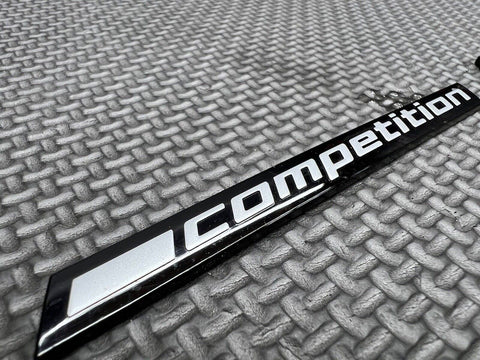 15-20 BMW F82 F83 M4 COMPETITION TRUNK EMBLEM LOGO BADGE BLACK *NO M