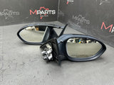 08-13 BMW E92 E93 M3 Side View Mirrors Pair Matte Black 3 PIN